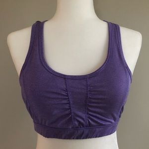 Purple Sports Bra